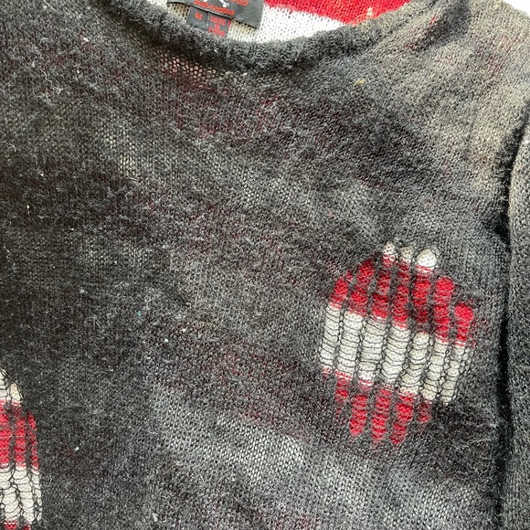 Royal bones reversible  sweater - Picture 2 of 4